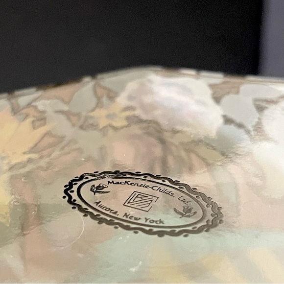 Garland Glass Pitcher by Mackenzie Childs - Picture 10 of 10